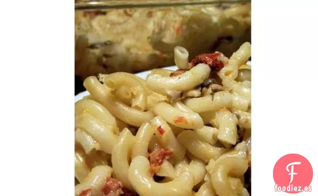 Macarrones con queso para mamá y papá