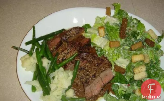 Filete De Ternera Con Salsa De Queso Azul