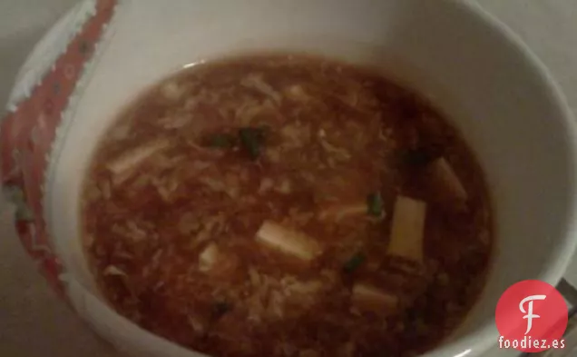 P. f. Sopa Agria y Caliente de Chang