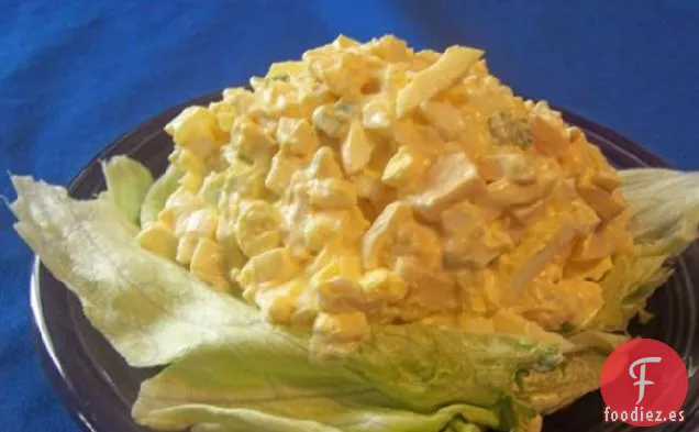 Ensalada de Huevo Asiático Baja en Carbohidratos