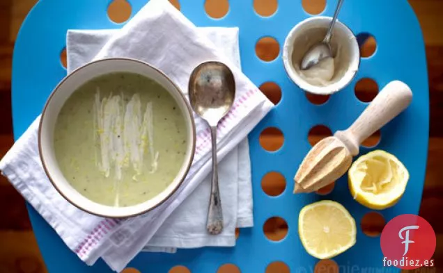 Sopa de Patatas y Guisantes