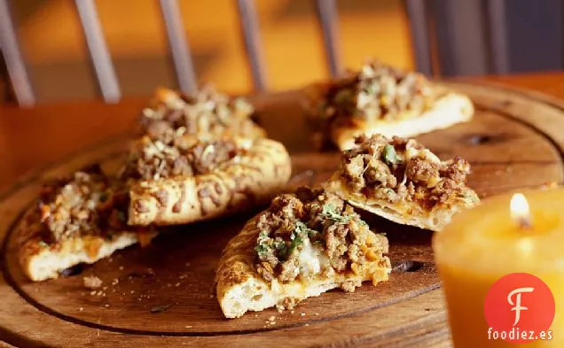 Bocados de Pizza a la Barbacoa