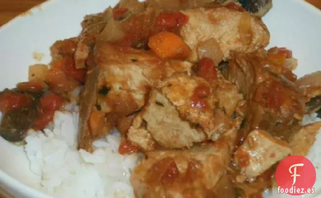Olla de Barro de Cerdo Marengo