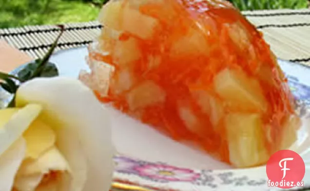 Ensalada de Gelatina de Zanahoria