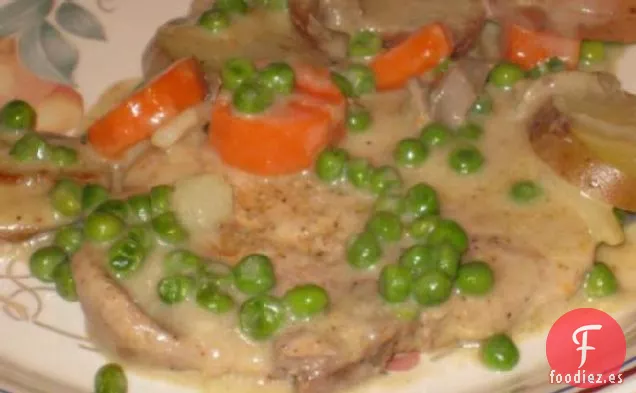 Cena de Chuletas de Cerdo
