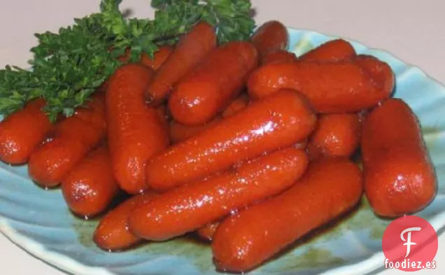 Zanahorias Confitadas Con Salsa De Melaza