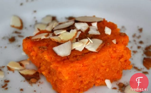 Barras de Zanahoria con especias al estilo indio (Gajar Ka Halwa)