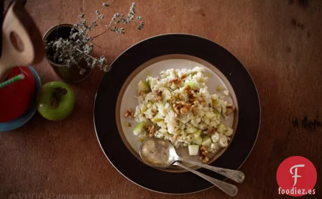 Risotto de Manzana y Nuez