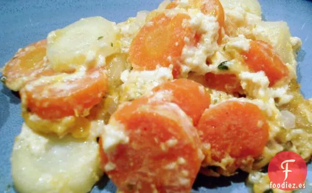 Cazuela de Zanahoria con Queso