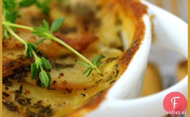 Gratinado De Patata Y Apio