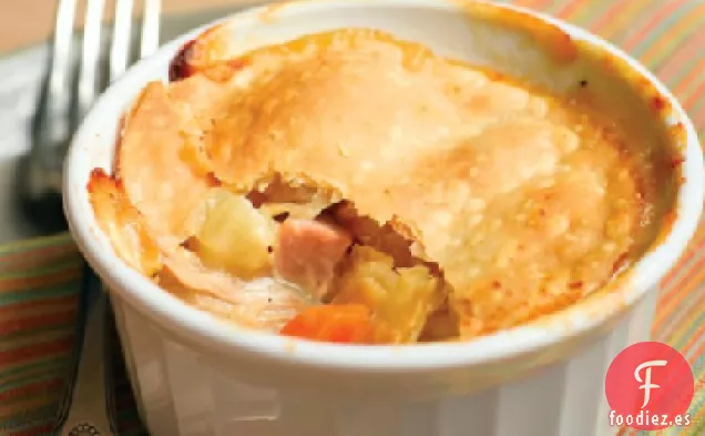 Potpies de Pollo con Jamón