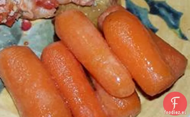 Zanahorias de Jengibre Confitadas de Rana