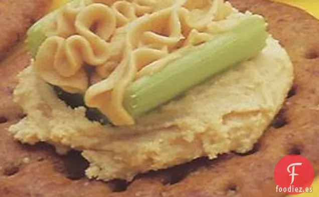 Bocadillos de Apio y Mantequilla de Maní
