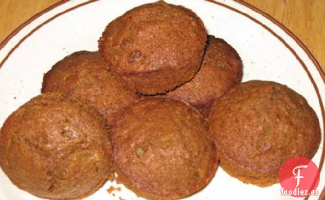 Muffins de Zanahoria y Pasas