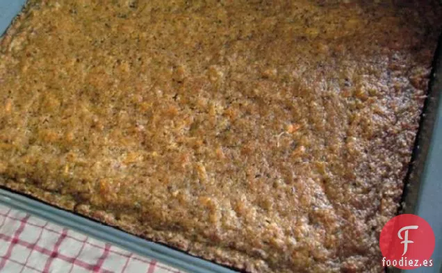 Pastel de Zanahoria Vegano