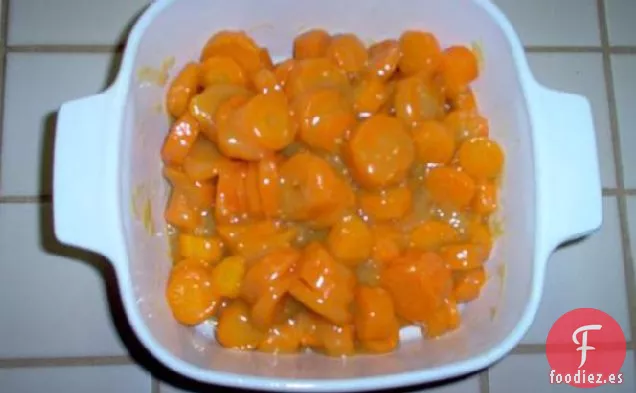 Zanahorias Glaseadas Doradas Congeladas