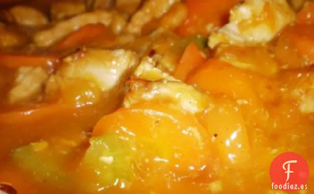 Pollo al Albaricoque