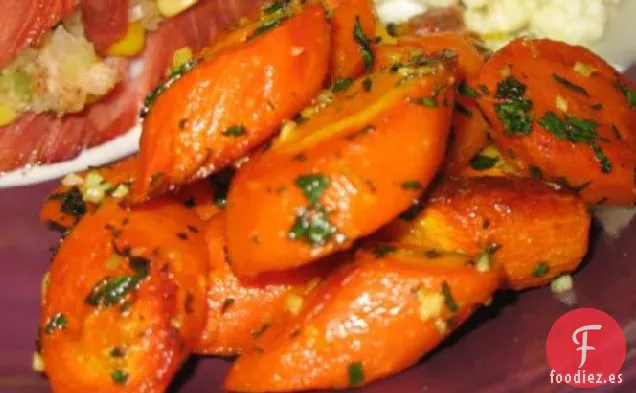 Zanahorias Asadas Con Gremolata