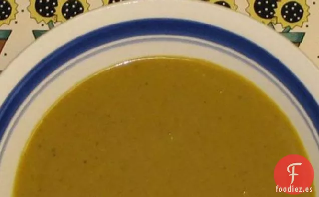 Sopa de Curry de Pollo y Coco, También conocida como Easy Mulligatawny!