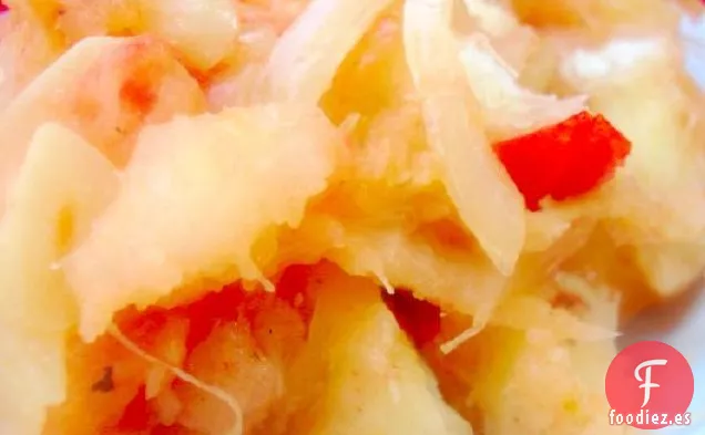 Mi Yuca Hervida y Frita al estilo Trini