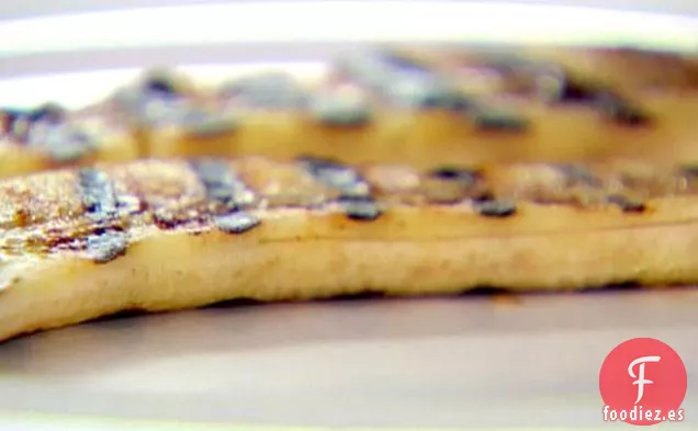 Fruta a la Parrilla con Sirope de Chai Especiado