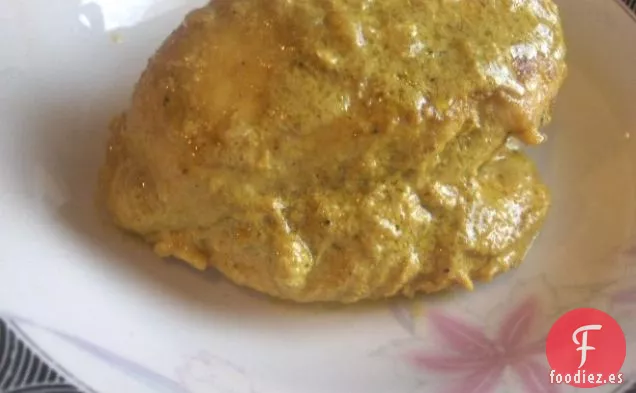 Pollo al Curry Jamaicano