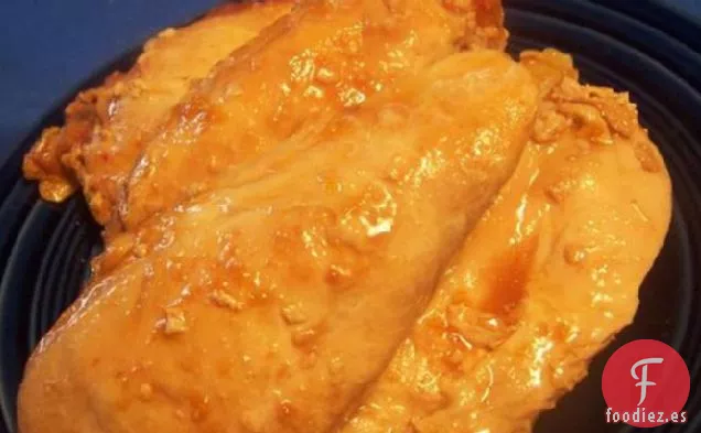 Pollo a la Parrilla Este-Oeste (Olla de cocción Lenta)