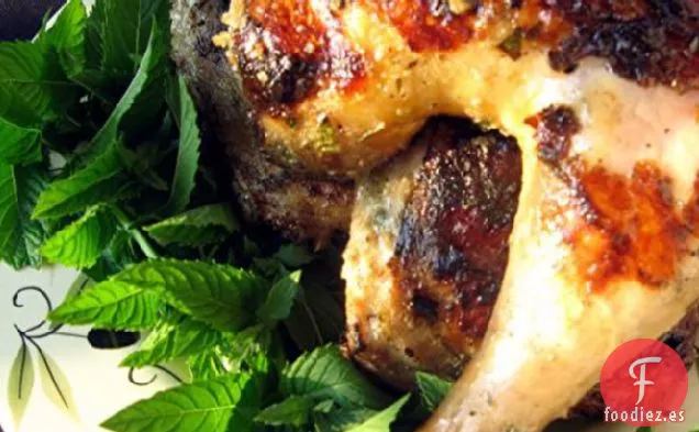 Pollo con Menta de Jengibre