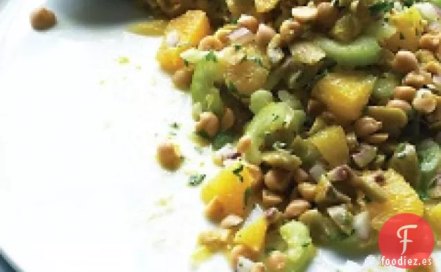 Ensalada de apio y naranja