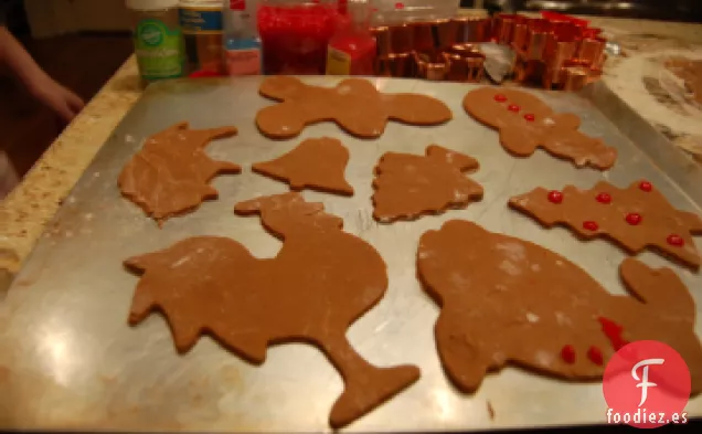 Galletas de Jengibre a la Antigua