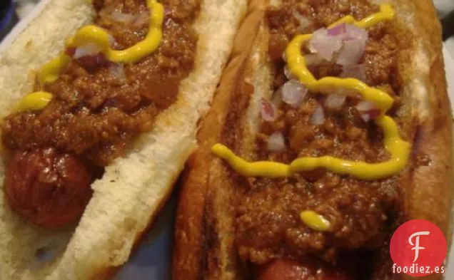 Salsa de Chile para Perros Calientes, Papas Fritas y Hamburguesas
