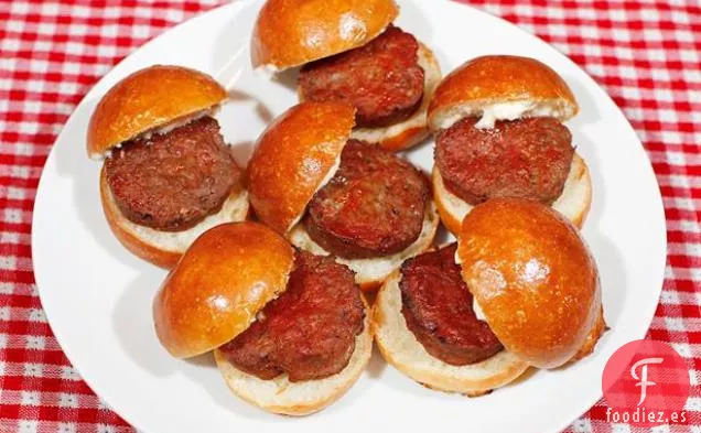 Deslizadores de Pastel de Carne