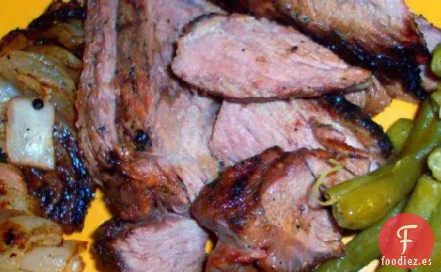 Lemony Arrachera Brochetas Con Salsa De Limón