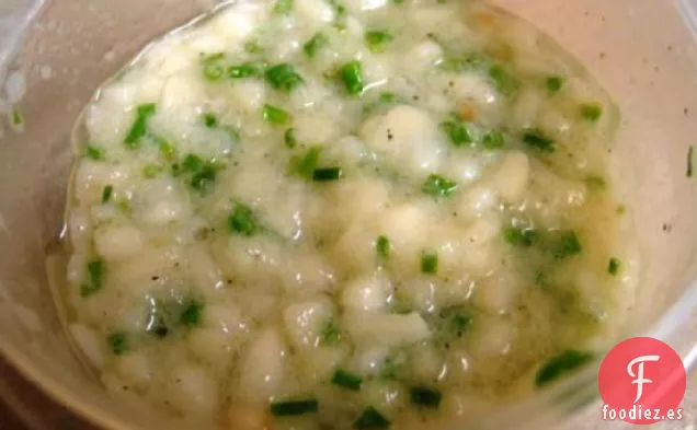 Salsa de Pera y Rábano Picante