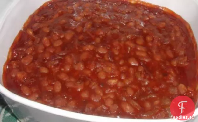 Frijoles horneados (Estilo Occidental)