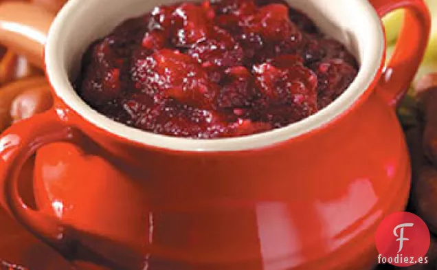 Salsa Picante de Arándanos Rojos
