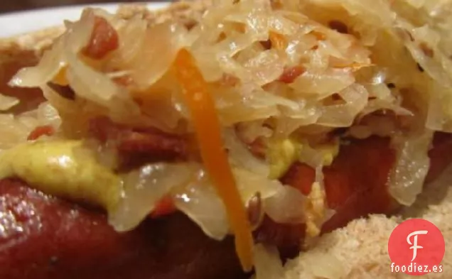 Chucrut Con Tocino, Patata y Alcaravea