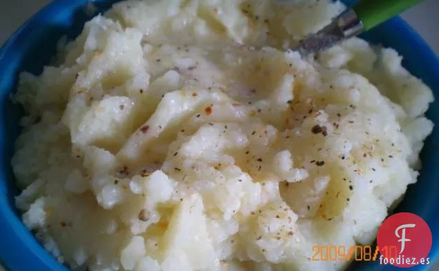 Increíble Puré de Papas con Ajo y Suero de Mantequilla
