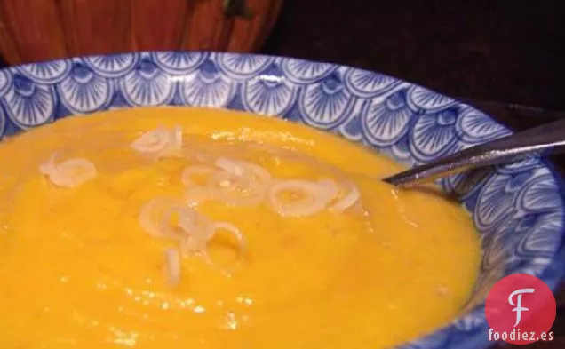 Sopa de Batata y Limoncillo