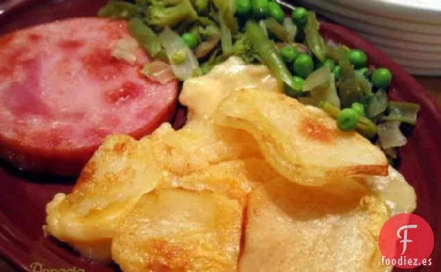 Patatas Festoneadas con Suero de Mantequilla