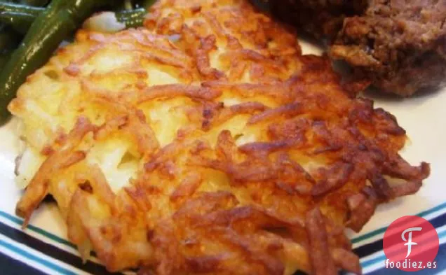 Kartoffelpuffer (Tortitas de patata)