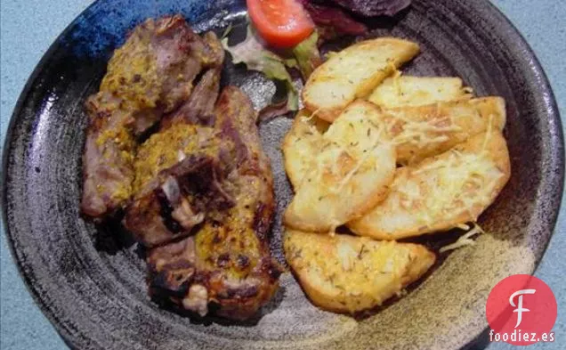 Patatas Fritas al Parmesano Al Horno
