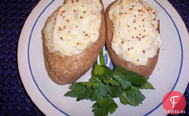 Patatas Cocidas Dos Veces Bajas en Grasa