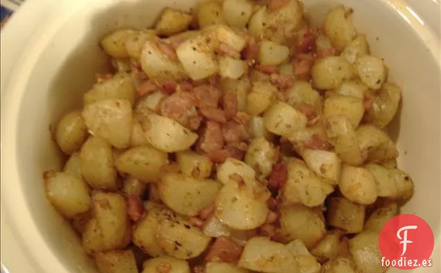 Buñuelos de Puré de Papas de Pollo