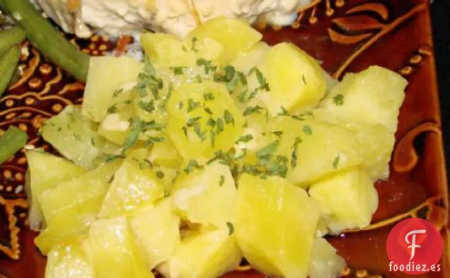 Patatas al Parmesano en el Microondas