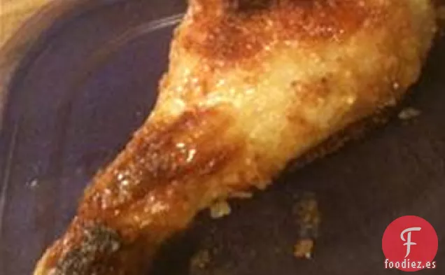 Pollo Crujiente con Patatas Fritas
