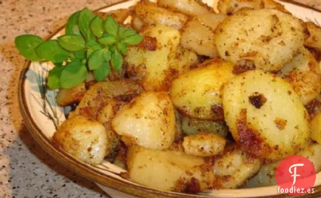 Patatas Doradas en Sartén