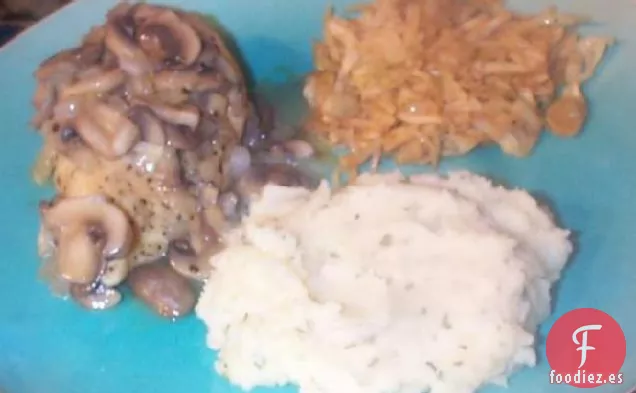 Puré de Patatas con Tenedor