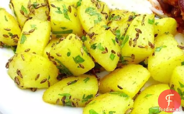 Patatas indias con comino (Jeera Aloo )