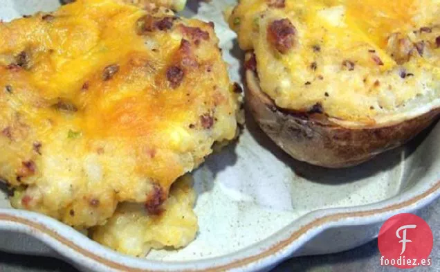 Patatas Cocidas Dos Veces Bajas en Grasa